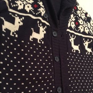 Sweaters - The Dude Cardigan Sweater - Dark Blue Athletic Fit Sweaters - The Dude Cardigan Sweater - Dark Blue Athletic Fit
